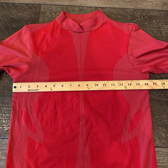 Brooks Women's Long Sleeve Running Top Red Size M - Picture 3 of 11